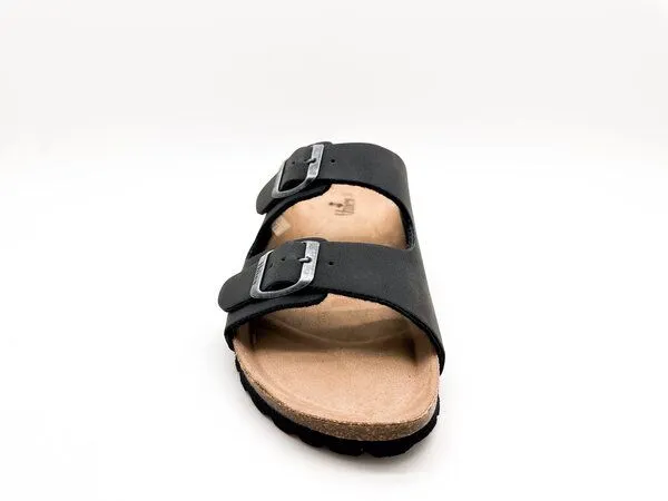 thies Vegane Eco Bio Sandale thies PET MEN, Obsidian grey, – Produktbild 4 von 4