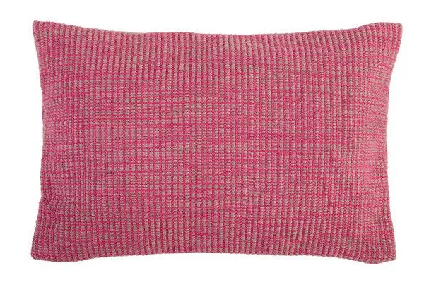 liv interior liv interior Recyceltes In-/Outdoor Kissen MELANGE, Pink, – Produktbild 4 von 4
