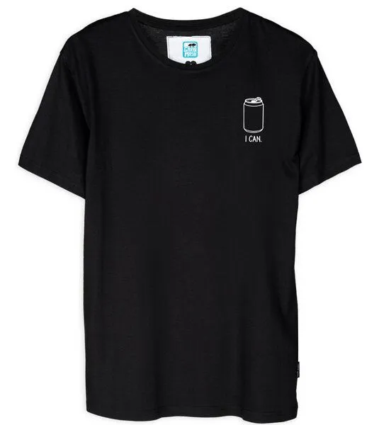Gary Mash GARY MASH Shirt I Can. aus Biobaumwolle, Schwarz, – Produktbild 1 von 4