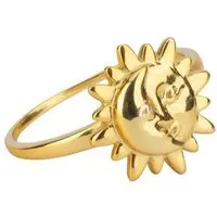 El Puente El Puente Ring "Sonne" | Fair Trade & Handmade aus Indien – Produktbild 1 von 1