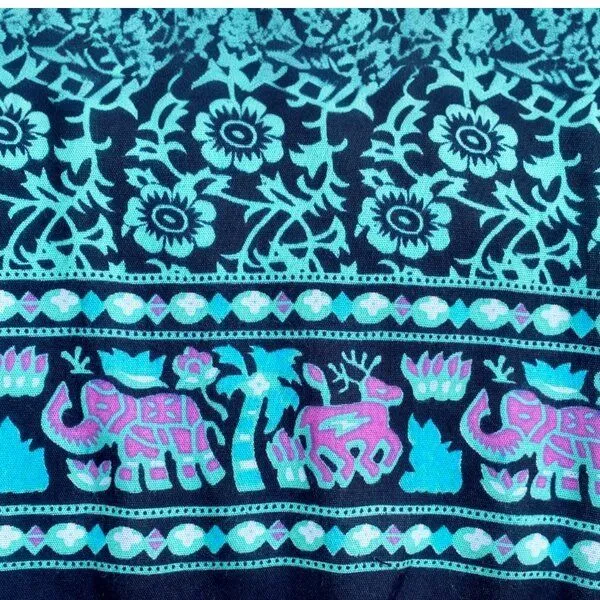 Der Lindwurm Der Lindwurm Sarong- Mandala, Türkis (pinkes mandala), – Produktbild 3 von 3