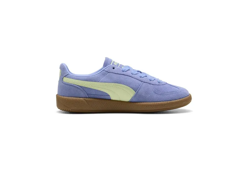 Puma Puma PALERMO Sneaker für Alltag, aus Leder, mit Schnürverschluss, Lila, – Produktbild 3 von 5