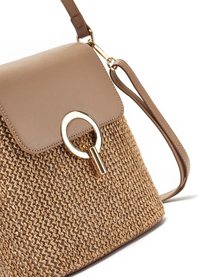 Lascana Umhängetasche taupe, Taupe, – Produktbild 1 von 3