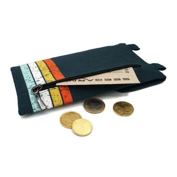 Seegarn Seegarn Handytasche / Umhängetasche (MB42), K2 - kette schwarz, – Produktbild 2 von 3
