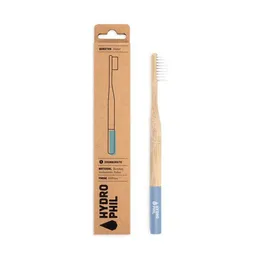 Hydrophil HYDROPHIL Zahnbürste aus Bambus | mittelweich | hellblau – Produktbild 1 von 1