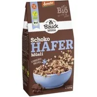 Bauckhof Hafer-Müsli mit Schoko, glutenfrei – Produktbild 1 von 2