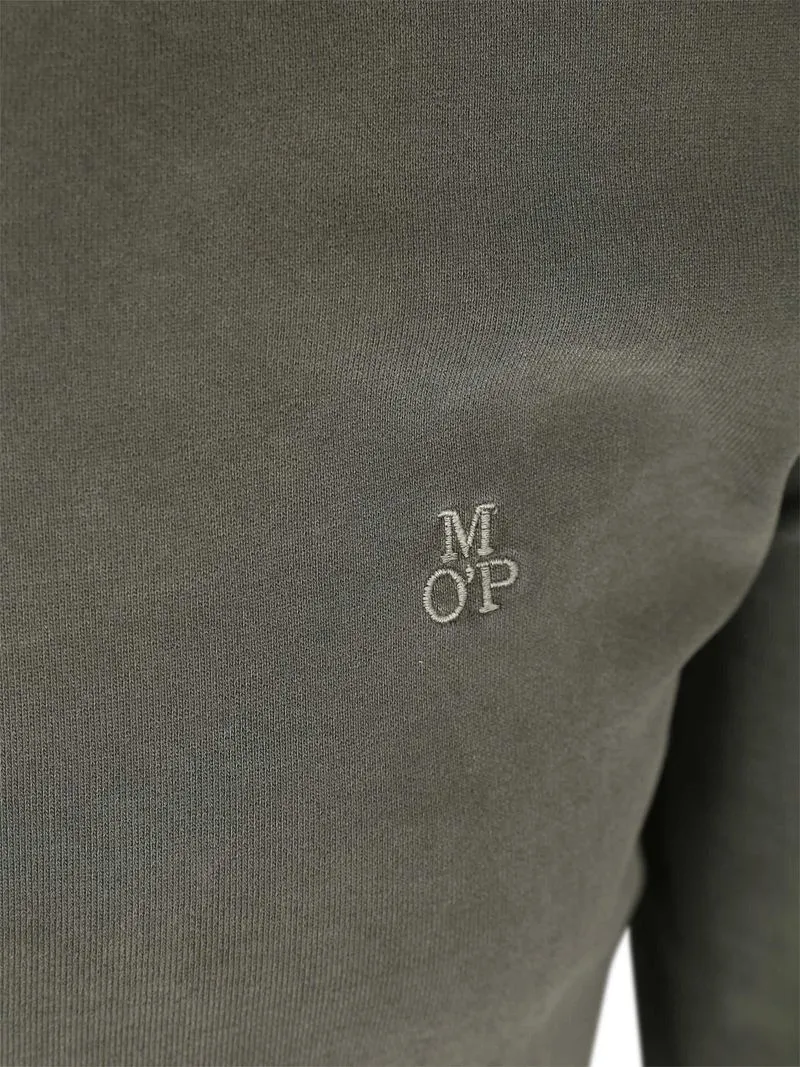 Marc O'Polo Marc O'Polo Longsleeve Poloshirt Olivgrün - Größe XXL, Dunkelgrün, – Produktbild 3 von 3