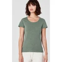 HempAge HempAge Damen T-Shirt mit Rollsaum Hanf/Bio-Baumwolle, Herb, – Produktbild 1 von 1