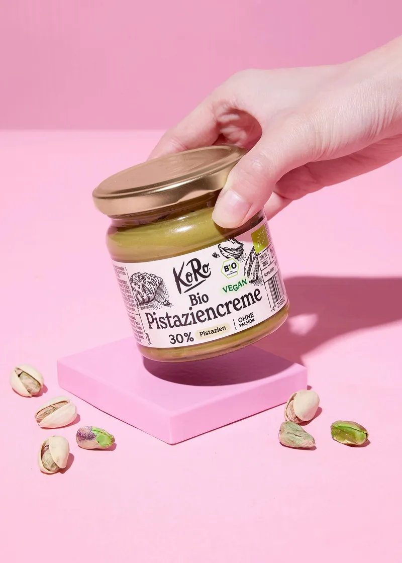 KoRo Bio Pistaziencreme mit 30 % Pistazien 200 g – Produktbild 4 von 5