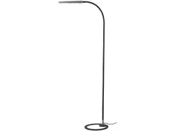 Bauer & Böcker Bauer & Böcker LED-Stehleuchte "Comet" meteorite/silver – Produktbild 1 von 1