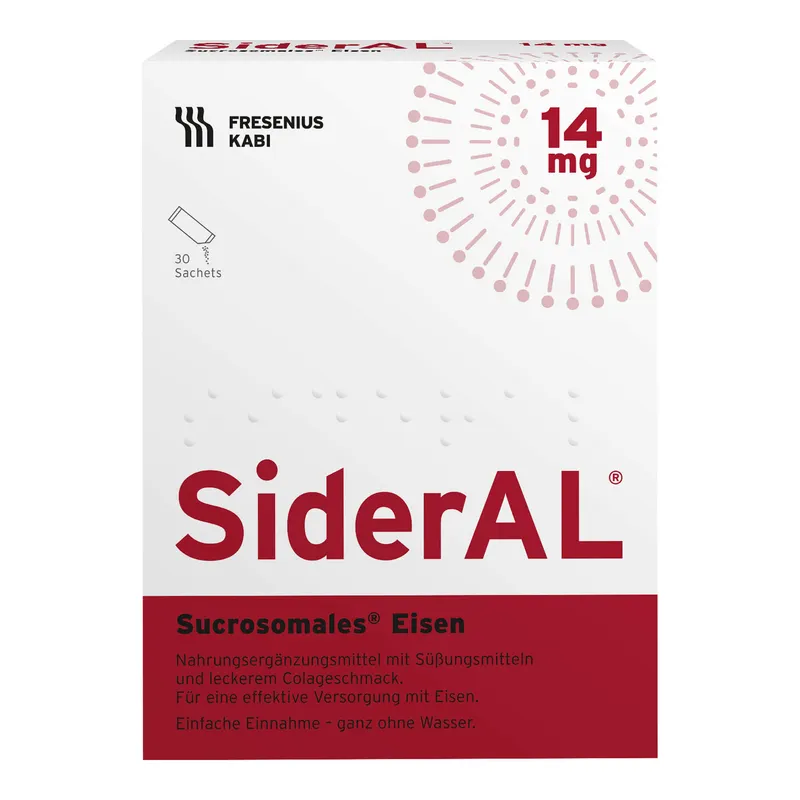 SiderAL SiderAL Eisen 14 mg Granulat Cola – Produktbild 1 von 1