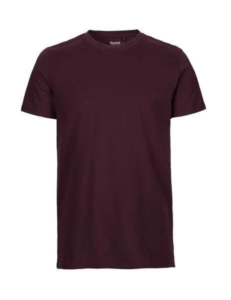 Neutral® - 3FREUNDE Neutral® - 3FREUNDE Unisex/Männer Fit T-Shirt, Bordeaux, – Produktbild 1 von 4