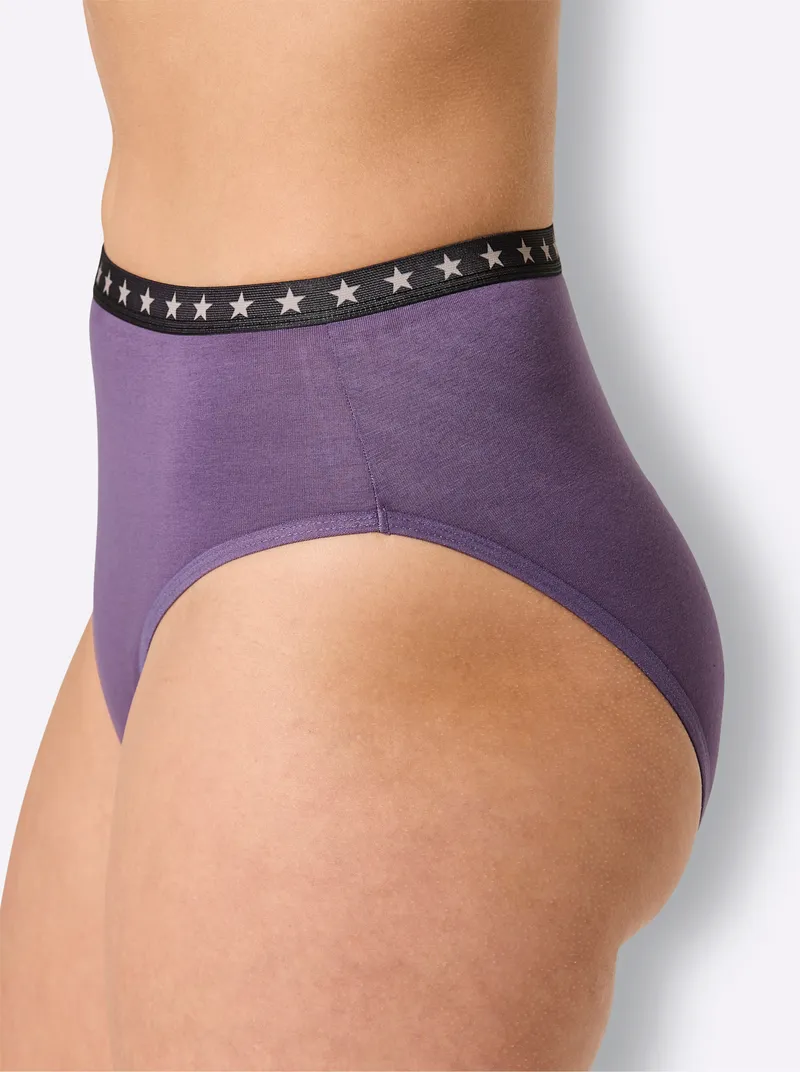 Witt Jazzpants feige + altrosa + grau-meliert, Feige + altrosa + grau-meliert, – Produktbild 2 von 3
