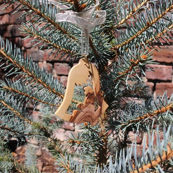 Mitienda Shop Mitienda Shop Christbaumschmuck aus Olivenholz – Produktbild 4 von 7