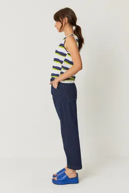 SKFK SKFK Damen vegan Hose Amata Blau – Produktbild 1 von 1