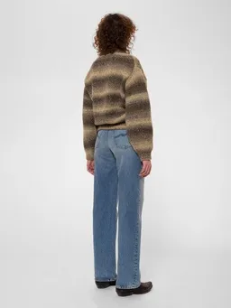 Nudie Jeans Nudie Jeans Strickpullover - Rosa Fuzzy Knit - aus Bio Wollmix – Produktbild 1 von 1