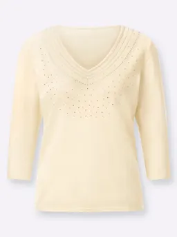 Witt 3/4-Arm-Pullover champagner – Produktbild 1 von 1