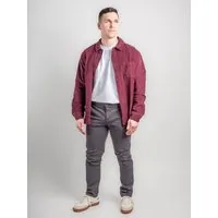 Flax and Loom Flax and Loom Regular Fit Chino, Dark grey (grau), – Produktbild 2 von 5
