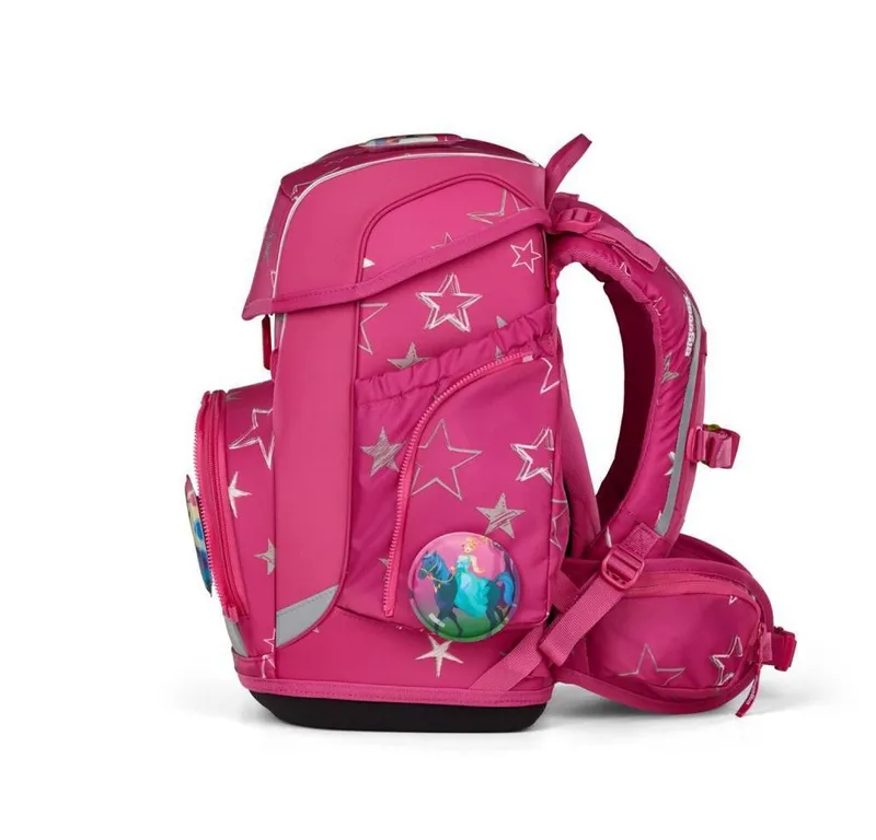 Ergobag Ergobag Schulranzen Cubo (5tlg., inkl. Sportbeutel, Federmäppchen, Schlampermäppchen und Kletties), Sternzaubär, – Produktbild 4 von 5