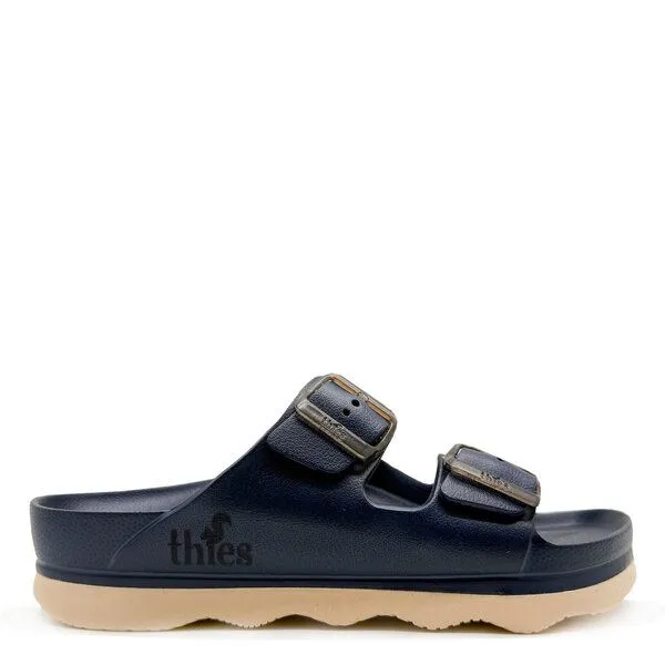 thies Vegane Ecofoam Double Sandale von thies ® aus recyceltem EVA, Midnight, – Produktbild 1 von 4
