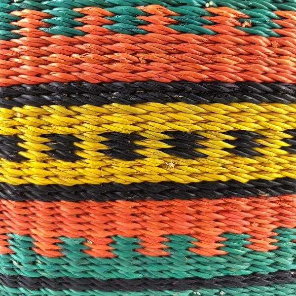 Maishameanslife Maishameanslife Fair Trade Fahrradkorb - Dagere / Kambo / Kule / Nimpeni / Tombe - Handgewebt – Produktbild 8 von 8