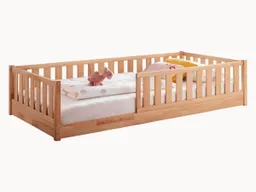 allnatura Bodenbett Nidito inkl. Lattenrost 90x200 cm – Produktbild 1 von 1