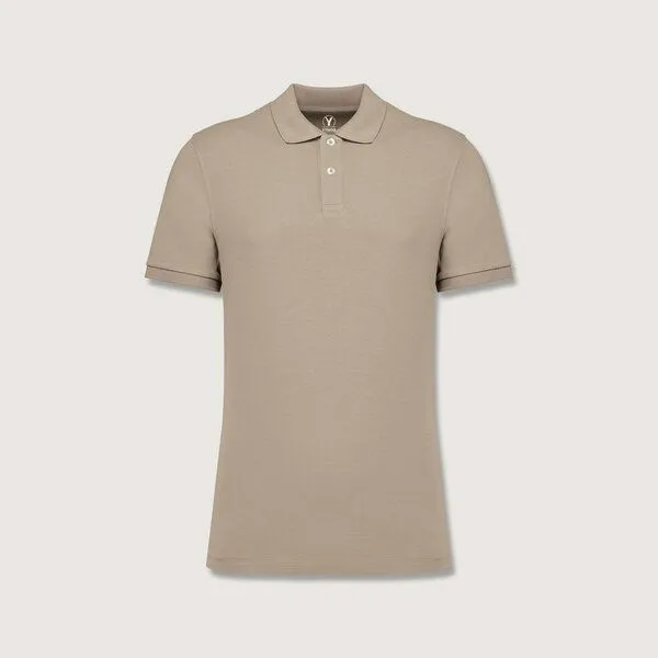 YTWOO YTWOO Herren Piqué-Poloshirt Midweight, Wet sand, – Produktbild 1 von 2