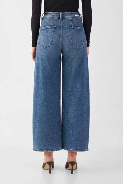DAWN DAWN Jeans BLINK Wide Barrel Vintage Blue – Produktbild 4 von 4
