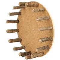 Kork-Deko Kork-Deko Großes Vogel-Laufrad 38,5 cm mit Kork-Ästen zur Käfigmontage, Made in Germany – Produktbild 1 von 1