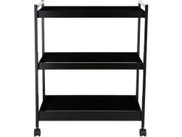 Jan Kurtz Jan Kurtz Servierwagen "Butler" B 64 x T 34 x H 77 cm, schwarz – Produktbild 1 von 1