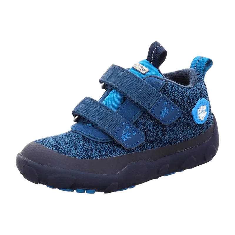 Affenzahn Affenzahn Minimal Happy Lowboot Bear für Kinder, blau, Größe 24 EU, Blau, – Produktbild 1 von 7