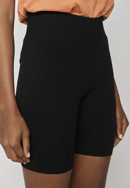GreenBomb GREENBOMB Basic Short - Sportliche Leggings aus Bio-Baumwolle / GOTS / Fair & Vegan, Schwarz (black), – Produktbild 3 von 4
