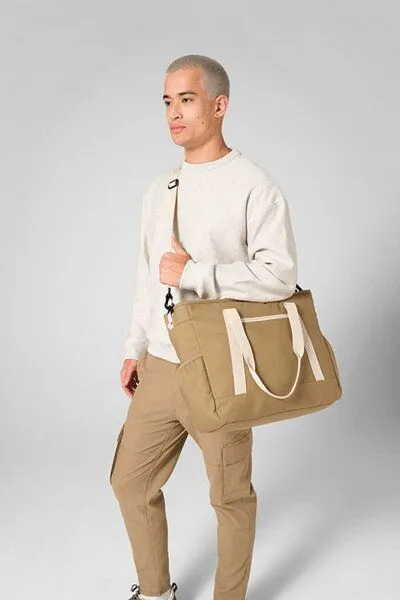 BagBase BagBase Recycelte Schultertasche, Dusty green, – Produktbild 3 von 4