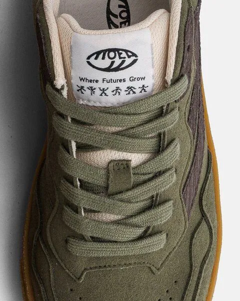 MoEa MoEa Sneakers Veyron Low - Forest & Brown - Mushroom, Brown, – Produktbild 4 von 5