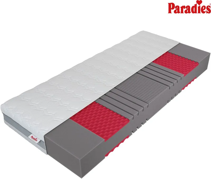 Paradies Kaltschaummatratze Neuheit: Paradies Prolife Supreme, Testsieger Stiftung Warentest, Paradies, 22 cm hoch, Note GUT (2,2), getestet in 90x200 cm, Härtegrad 3, Weiß, – Produktbild 2 von 8