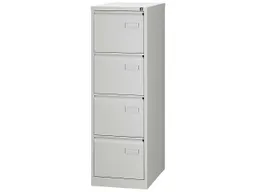 BISLEY Light BISLEY Light Hängeregistraturschrank 4S 1-bahnig lichtgrau RAL 7035 – Produktbild 1 von 1