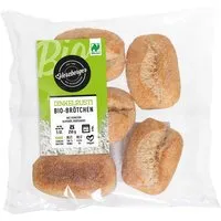 Herzberger Herzberger Bio-Dinkelbrötchen 'Dinkelrusti' zum Aufbacken, 5er-Pack, 250 g – Produktbild 1 von 1