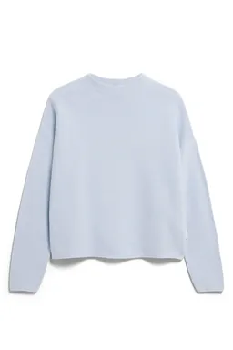ARMEDANGELS ARMEDANGELS Damen vegan Pullover Merinaa Mist Blue – Produktbild 1 von 1
