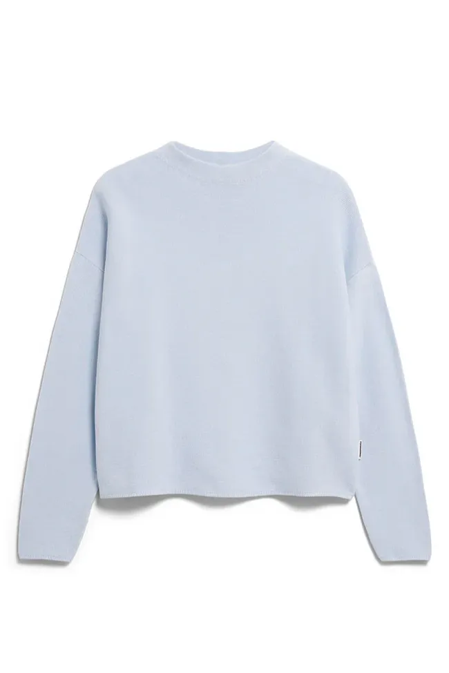 ARMEDANGELS ARMEDANGELS Damen vegan Pullover Merinaa Mist Blue, Hellblau, – Produktbild 1 von 1