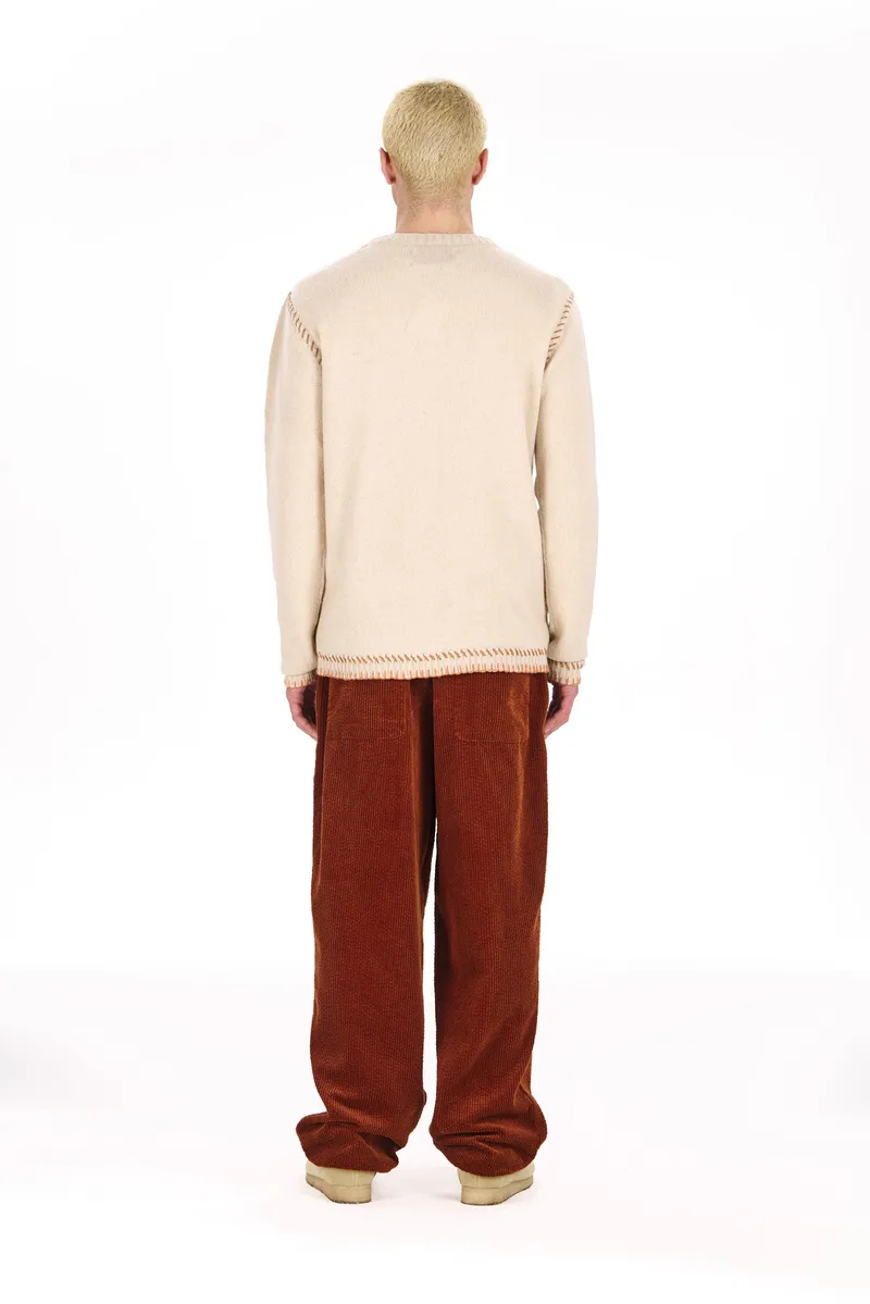 KOMODO KOMODO Herren vegan Hose Wayne Chestnut, Braun, – Produktbild 1 von 2