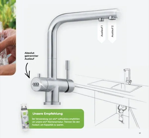 WiV Wasserfilter WiV Wasserfilter coffee&tea – Produktbild 3 von 4