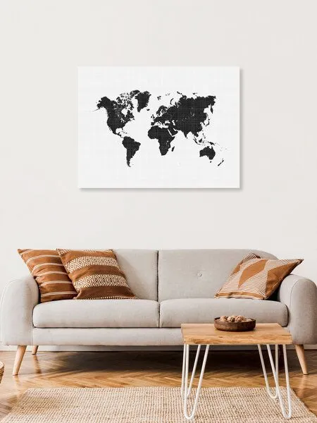 Photocircle Photocircle Poster / Leinwandbild - World Map – Produktbild 4 von 4