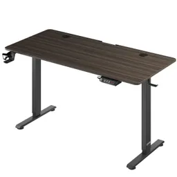 Casaria® Casaria Casaria Höhenverstellbarer Schreibtisch Braun 140x60x73-118cm – Produktbild 1 von 1