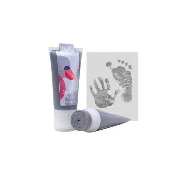 KINDACUTE KINDACUTE Bio Stempelspaß für Babys & Kids, Cool grey, – Produktbild 3 von 4