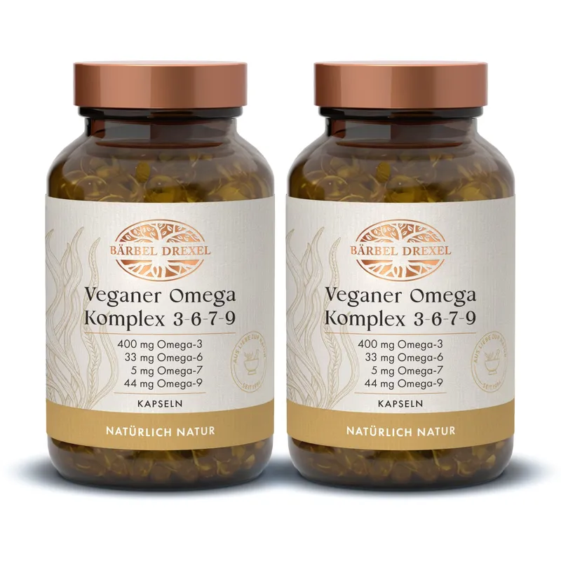 Bärbel Drexel Veganer Omega Komplex 3-6-7-9 Kapseln – Produktbild 2 von 3