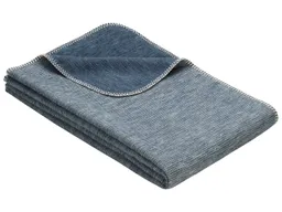 IBENA IBENA Wohndecke 'Lusanne' blau 140 x 200 cm – Produktbild 1 von 1