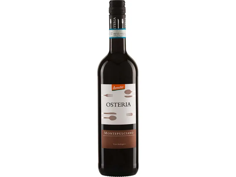 Bio-Rotwein Montepulciano "OSTERIA" DOC, 0,75 l – Produktbild 1 von 1