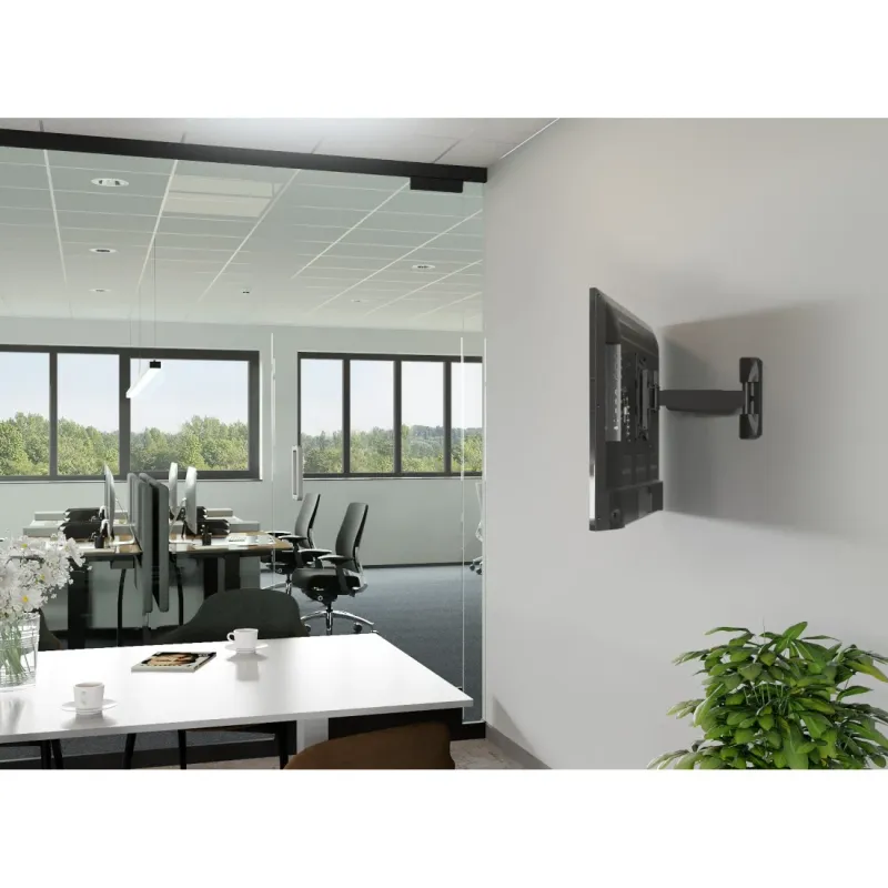 Hama Hama TV-Wandhalterung, schwenkbar, neigbar, Diebstahlschutz, 122 cm (48"), 20 kg – Produktbild 4 von 5