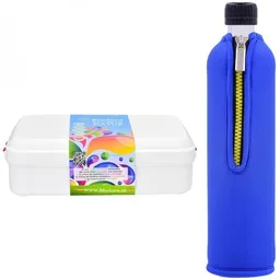 Dora's Dora's Dora’s Reise-Set für unterwegs – Glasflasche (0,5l) + Lunchbox – Produktbild 1 von 1