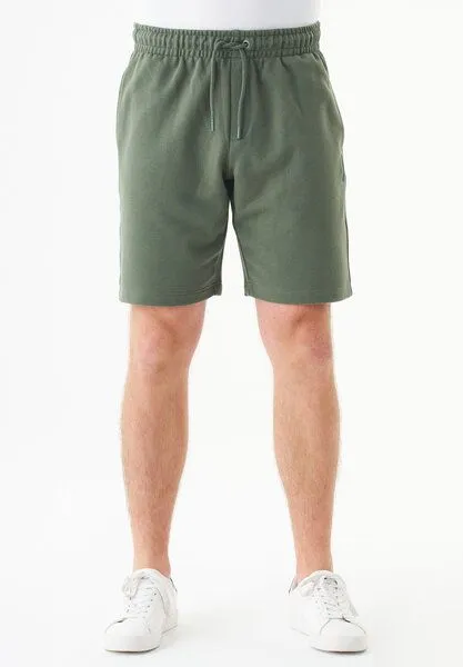 ORGANICATION ORGANICATION ESSENTIALS-SHADI- Shorts aus Bio-Baumwolle, Olive, – Produktbild 1 von 3